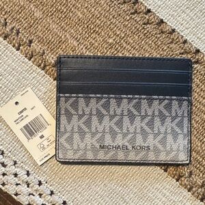 Michael Kors Blue are Ombré  Signature Card holder